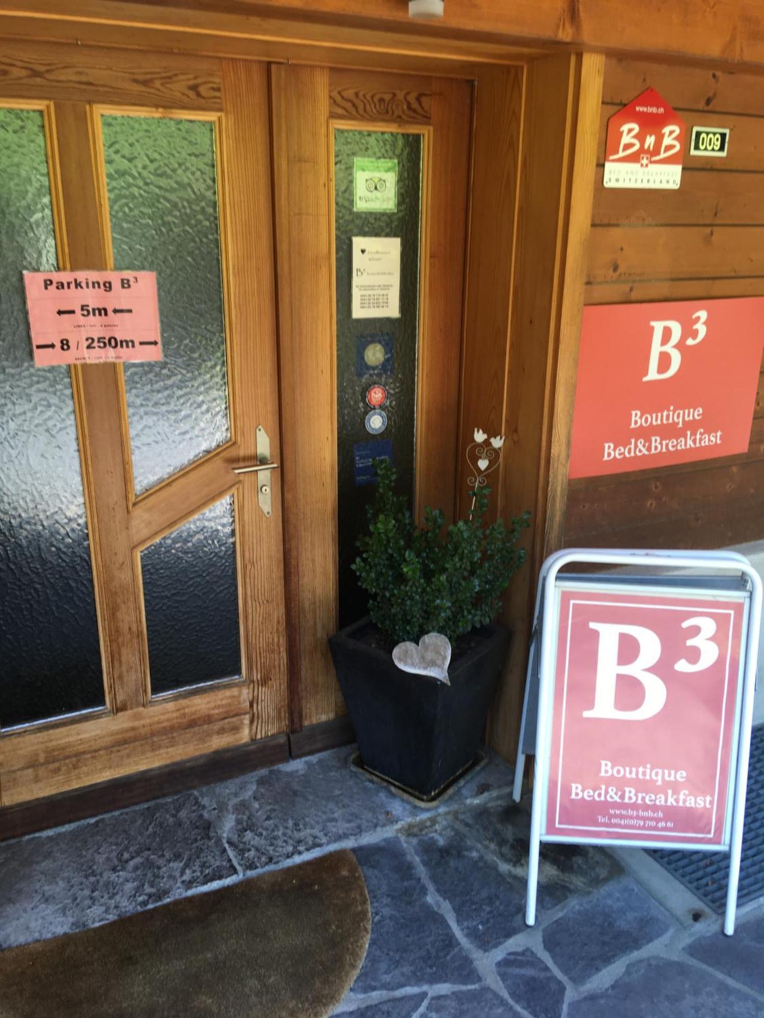 B3 Boutique-Bed&Breakfast Gsteigwiler Exterior foto